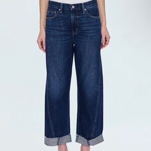 Kacey Mid Rise Cuffed Straight Jean - Cultivate Size 31